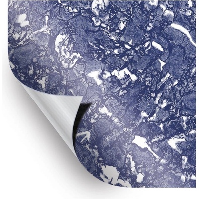 Vágner Pool AVfol Decor - Blue Marmor; 1,65 x 25m