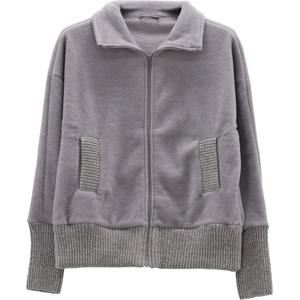 Jeanne Baret Дамско поларено яке Jeanne Baret Women's Wallis Jacket Fleece jacket - Fumo Mel. - размер 36 (EU) (105-6821-0112)