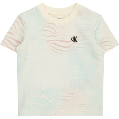 Calvin Klein Тениска 'Summer Wave' бежово, размер 92