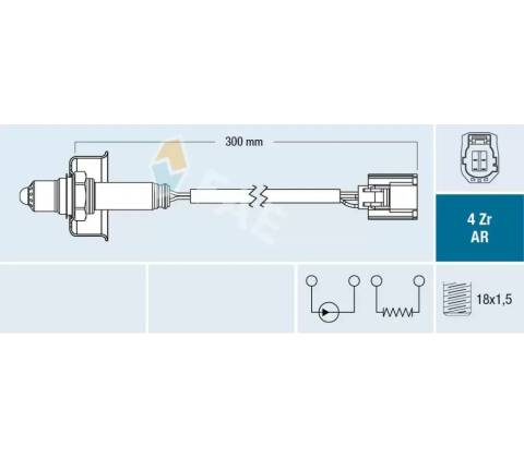 FAE Lambda sonda FAE 75644