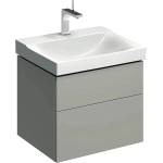 Geberit Долен шкаф за окачен умивалник Geberit Xeno2 greige 2 чекмеджета 58 см (500.506.00.1)