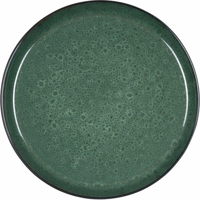 Bitz Zelený/čierny kameninový tanier 27 cm Gastro Green/Black