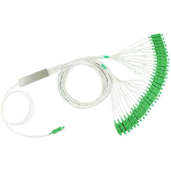 Conneu Оптичен PLC сплитер 1х32 с SC-APC конектори, Blockless, Conneu (CNPLC-132-SCA1-SCA1-BL)