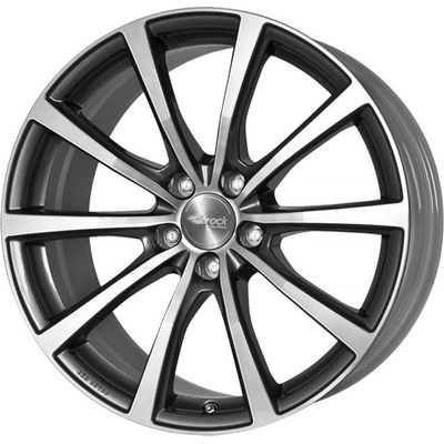 BROCK B32 10x22 5x120 ET26 himalaya grey polished