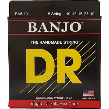 DR Strings Banjo 5 String BA5-10
