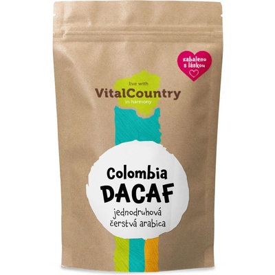 Vital Country Colombia bezkofeinová mletá káva 500 g