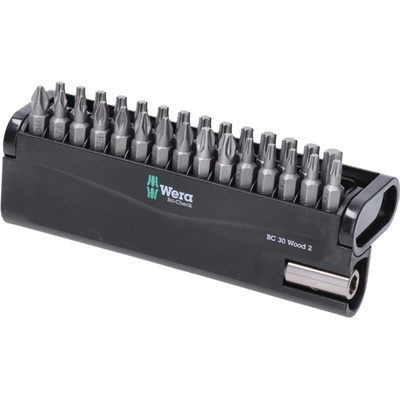 Sada bitů Check 30 Wood 2, WERA, 057432