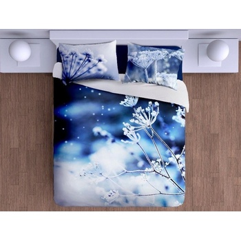Gipetex Natural Dream 3D obliečky bavlna Romantická zima 200x220 70x90