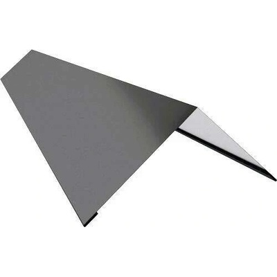 Hřebenáč klasik r.š.600mm Al Hliník 0.6mm lakovaný RAL 7037 prachová šedá dl.2m