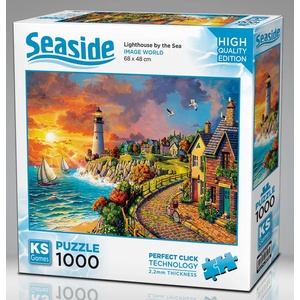 KS Games - Puzzle Lighthouse by the Sea - 1 000 piese