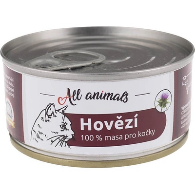 All Animals CAT hovädzie mleté 100 g