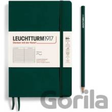 Leuchtturm1917 Zápisník Forest Green Softcover B6+ linkovaný