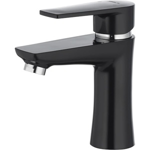  PLAMIX Oscar-001 Черен, Пластмасов смесител за баня (14568)
