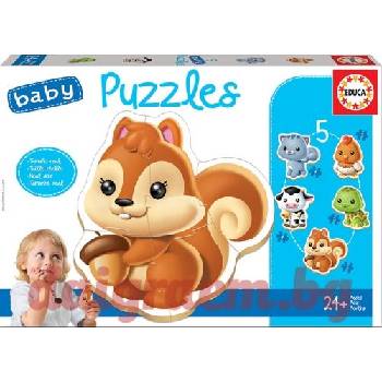 Image 1 of Educa Пъзел educa baby 13473 - 19 части - Животни (edu13473)