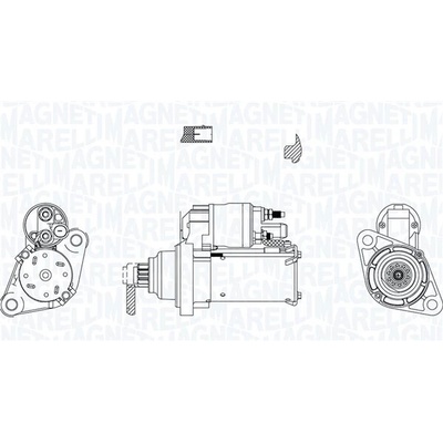 Štartér MAGNETI MARELLI 063721324010