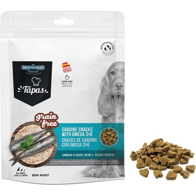Tapas Snack Dog Sardine with Omega GF 150 g