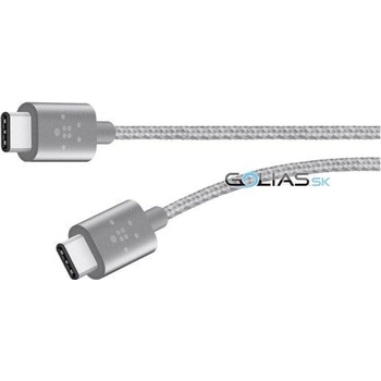 Belkin F2U041bt06-GRY USB-C, 1,8m, šedý