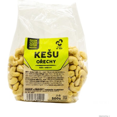 PROVITA kešu orechy W320 500 g