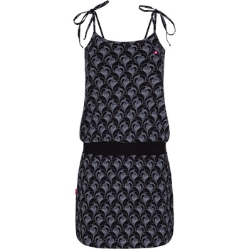 Loap Черна дамска шарена рокля LOAP Bazuka Loap | Cheren | ЖЕНИ | L