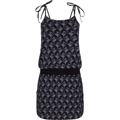 Loap Черна дамска шарена рокля LOAP Bazuka Loap | Cheren | ЖЕНИ | L