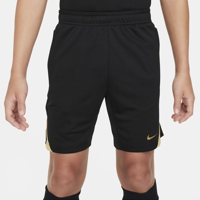 Nike Детски къси панталони Nike Strike24 Big Kids' Dri-FIT Shorts - Black/Gold