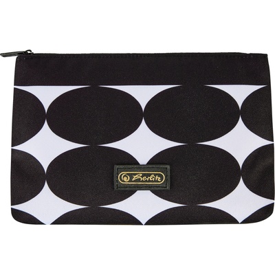 Herlitz Плосък несесер Herlitz - Just Black (50039128)