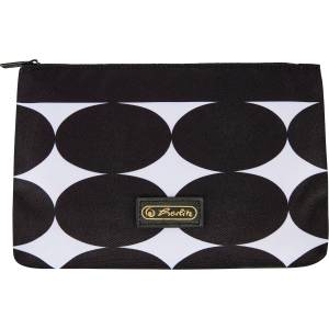 Herlitz Плосък несесер Herlitz - Just Black (50039128)