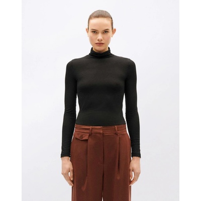 Thinking MU Black Noe Cachemire Top BLACK