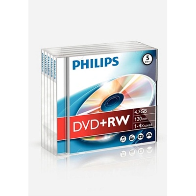Philips DW4S4J05F/10 празен DVD диск 4, 7 GB (DW4S4J05F/10)
