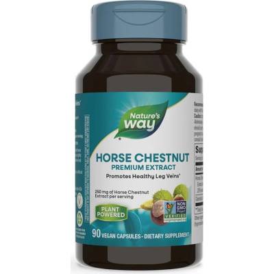 Nature's Way Horse Chestnut, 350 mg, 90 капсули, Nature’s Way (62000)