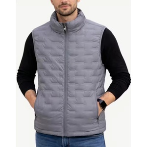 Jack&jones Quilted Sleeveless Vest Grey