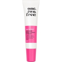 One.Two.Free! Balzám na rty Moisture Boost Glossy Lip Balm 03 Proud Pink 13 g