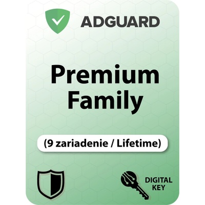 AdGuard Premium Family 9 lic. / Lifetime