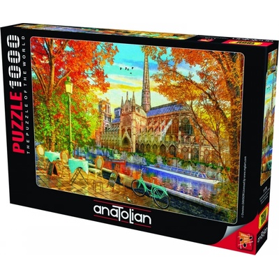 Anatolian Пъзел Anatolian - Нотр Дам през есента, 1000 части (P1176)