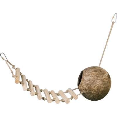 Nobby kokosový domek s žebříkem 65 cm
