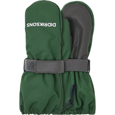 Didriksons Dětské zimní rukavice palčáky Biggles ZIP Pine Green H14