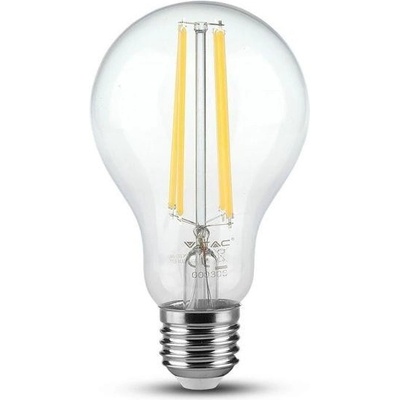 V-TAC Retro LED žiarovka, E27, 12W, 1521lm, A60, 3000K