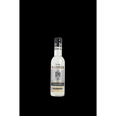 PLATINUM VODKA 40% 0,25 l (čistá fľaša)