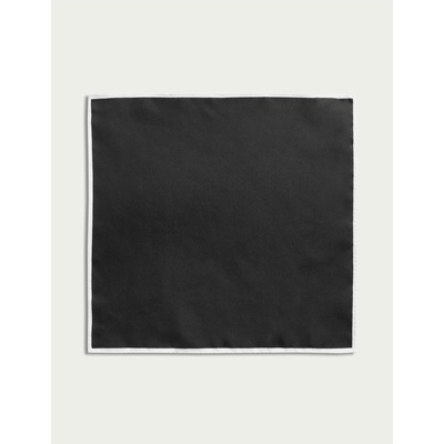 Marks & Spencer Копринена кърпичка от чиста коприна Marks & Spencer черен Marks & Spencer | Cheren | МЪЖЕ | ЕДИН РАЗМЕР