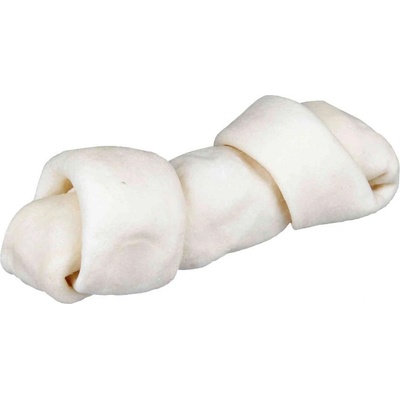 Trixie DentaFun uzel buvolí kůže bílý 24 cm / 240 g