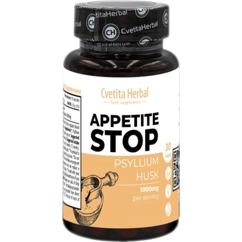 Cvetita Herbal Appetite Stop | Psyllium Husk 1000 mg [30 капсули]