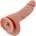 HISMITH HSA20 Dual Layer Ultra Lifelike Soft Silicone Dildo KlicLok Flesh 22cm