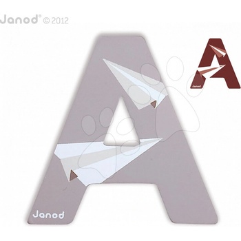 Janod drevené písmeno A ABCDeco