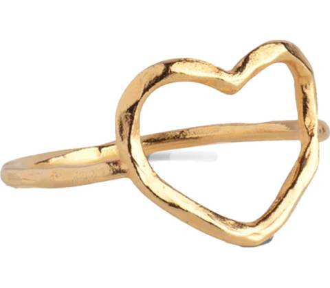 Prsten Organic Heart 52