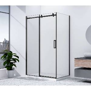SAPHO Dragon - Душ кабина 110x90 см, черно/прозрачно стъкло GD4611B-02 (GD4611B-02)