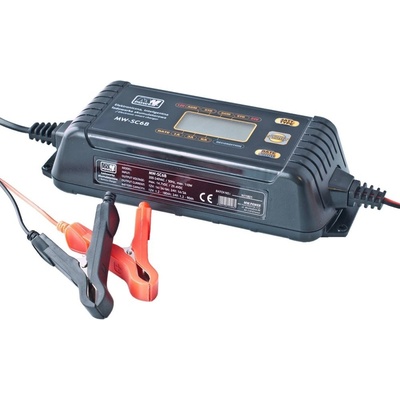 Lean Toys Automatická nabíjačka batérií 12V / 24V MW-SC6B