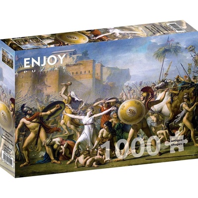 Enjoy David Jacques-Louis The Intervention of the Sabine Women 1000 dielov