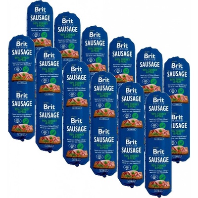 Brit Premium Turkey & Peas 12 x 800 g
