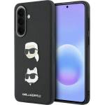 KARL LAGERFELD Калъф за Samsung Galaxy A57 5G - Hardcase K&C Heads Pins and Logo - Karl Lagerfeld - Черен