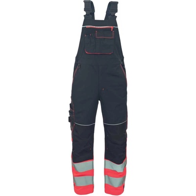 CERVA Cerva knoxfield hvps dw / Гащеризон, комбиниран с hi-vis долна част на крачола - червен/антрацит 50 (03530049a0050)
